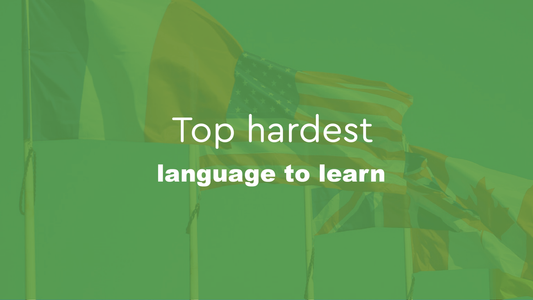 Top 10 hardest languages To learn